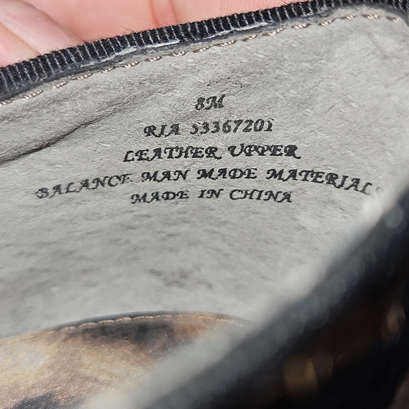 Sam Edelman Ria Leather Leopard Print Calf hair platform stiletto ankle booties - Picture 7 of 7